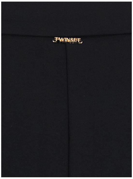 26FW 트윈셋 스트레이트 팬츠 262TP237300006 Black - TWINSET