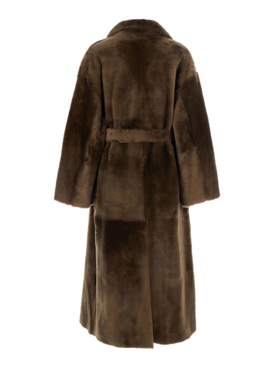 26FW 아르마 무스탕 111L26608002TEAK Brown - ARMA