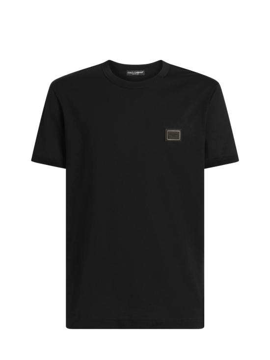 26FW 돌체앤가바나 반팔 티셔츠 G8PV1T G7Q1QN0000 BLACK