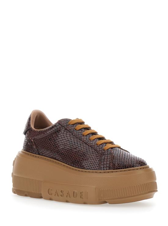 26FW 카사데이 스니커즈 2X894U0701BASIL2608 Brown - CASADEI