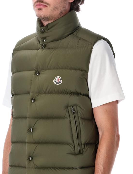 26FW 몽클레어 팁 다운 질레 1A00096597YD 825 Verde - MONCLER