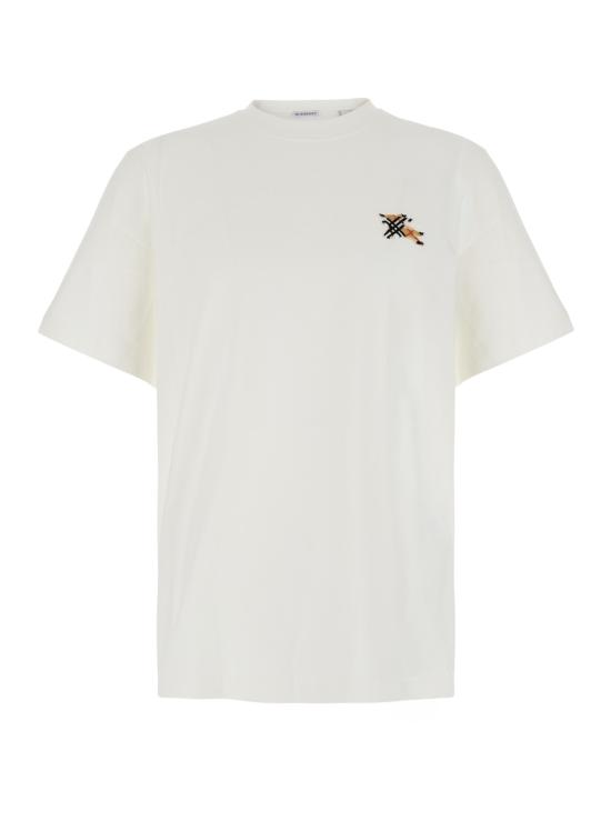 26FW 버버리 반팔 티셔츠 8127950B7078 White