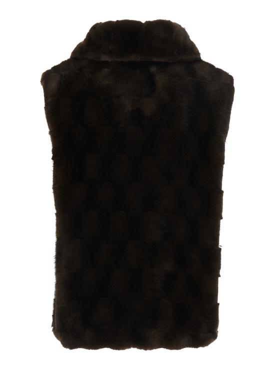 26FW 핑코 무스탕 106939A3C5M11 Brown - PINKO