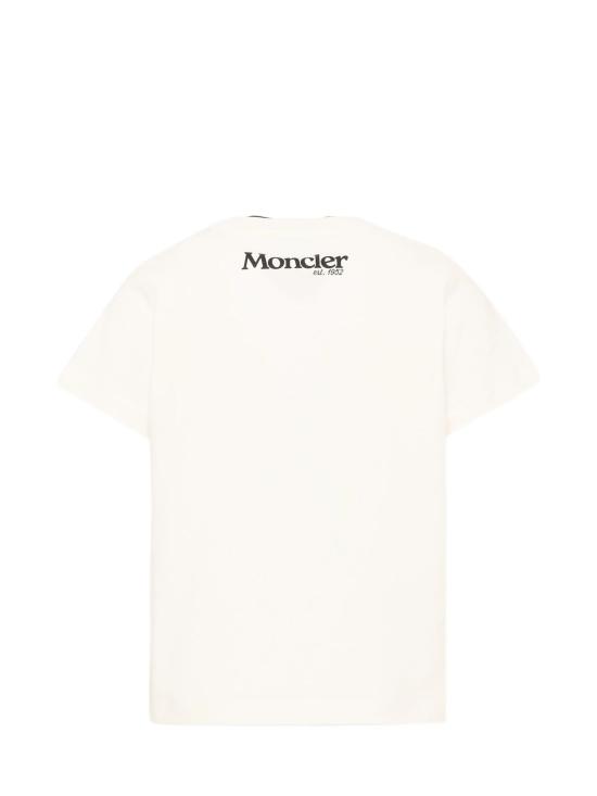 26FW [키즈] 몽클레어 티셔츠 L29548C00008 89AFV034 WHITE - MONCLER