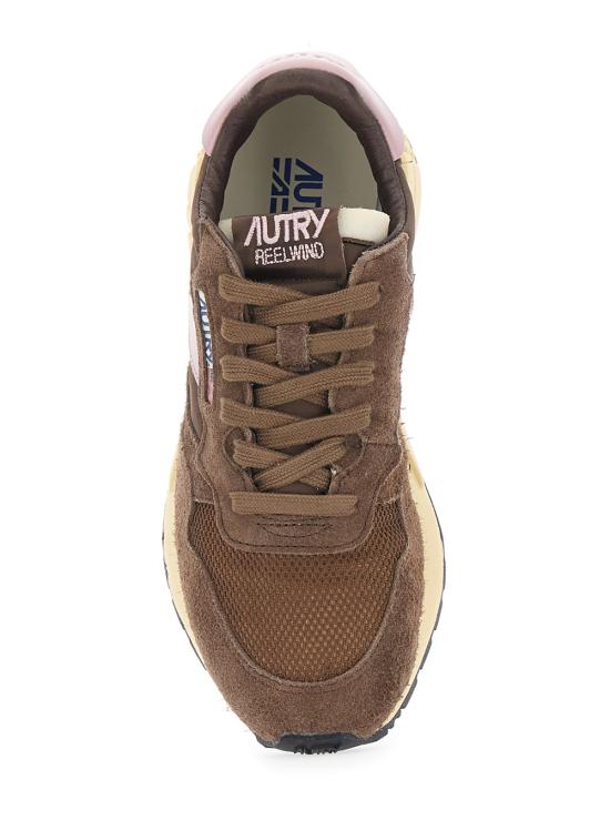 26FW 오트리 릴윈드 스니커즈 WWLWUT12PLUGHZEPHYR Brown - AUTRY