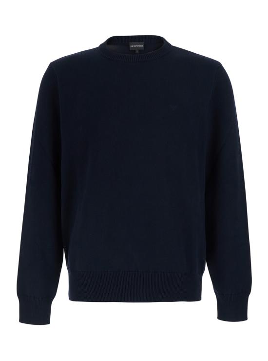 26FW 엠포리오 아르마니 긴팔 티셔츠 EM005175AF24121UB109 Blu