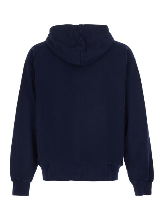 26FW 드롤드무슈 후드 티셔츠 PERMHO207CO312NY Blu - DROLE DE MONSIEUR