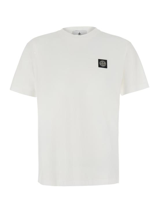 26FW 스톤 아일랜드 반팔 티셔츠 L2S152100027S0013V0001 White