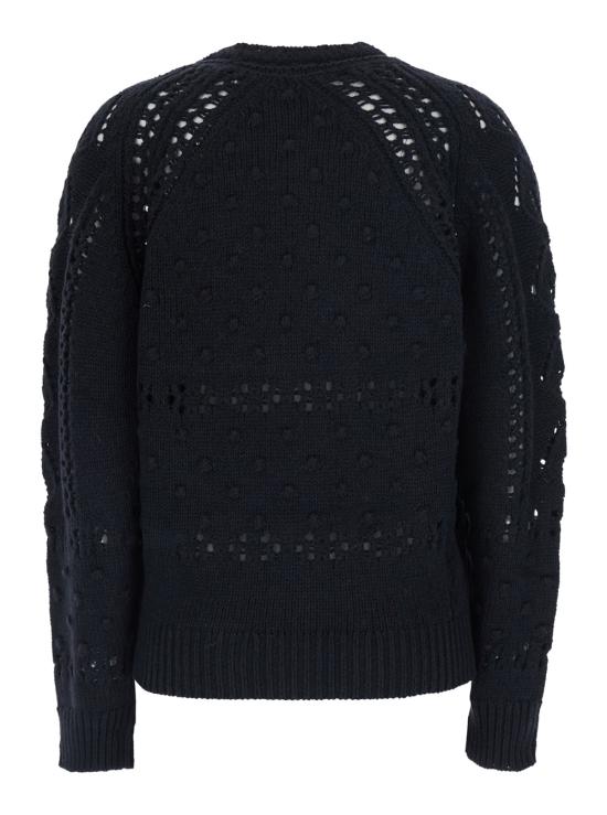 26FW 이자벨마랑에뚜왈 루체 풀오버 오픈워크 울 스웨터 PU0938FAD3L02EBKMD Black - ISABEL MARANT ETOILE