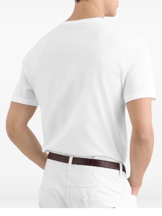 26FW 돌체앤가바나 반팔 티셔츠 G8PV1T G7Q1QW0800 WHITE - DOLCE & GABBANA