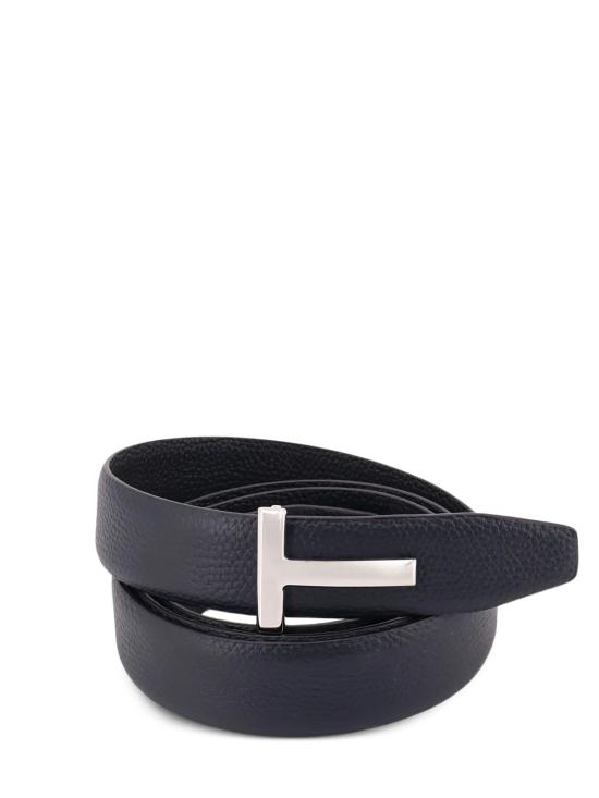 26FW 톰포드 레더 리버시블 버클 T 벨트 TB224 LCL236SUNA - TOMFORD