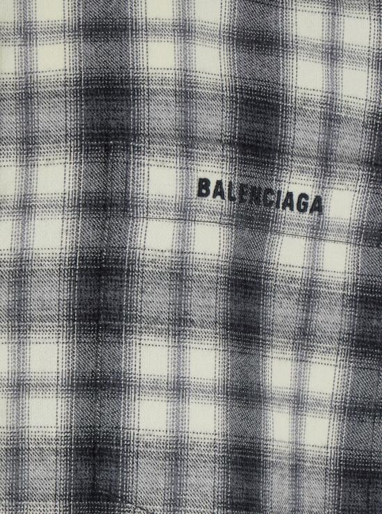 26FW 발렌시아가 긴팔 셔츠 A001ZSTUM339040 Grey - BALENCIAGA