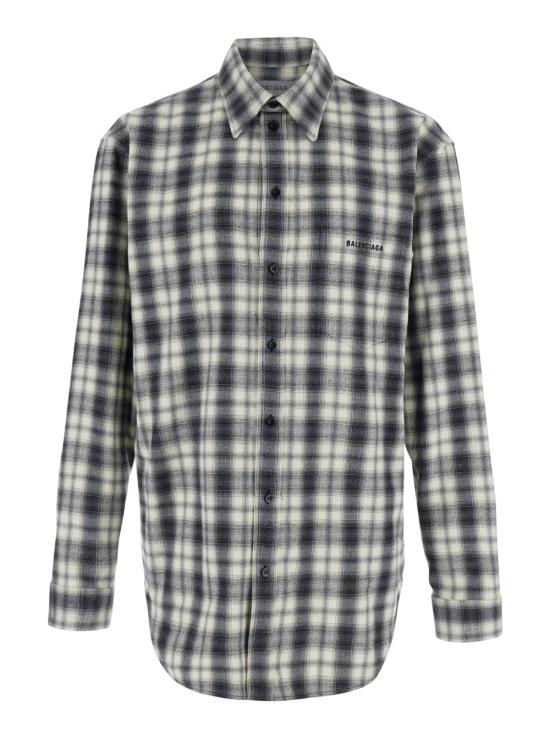 26FW 발렌시아가 긴팔 셔츠 A001ZSTUM339040 Grey
