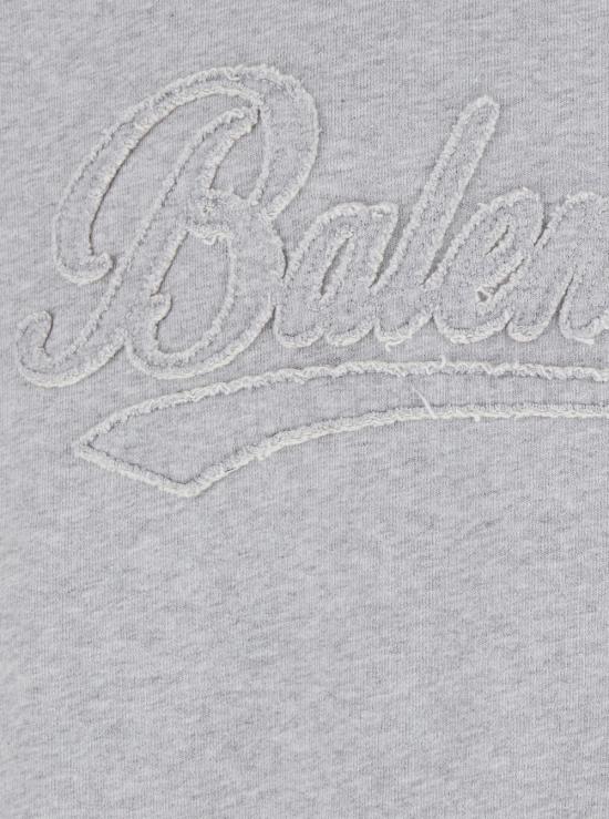 26FW 발렌시아가 후드 티셔츠 A0017JTUVR51302 Grey - BALENCIAGA