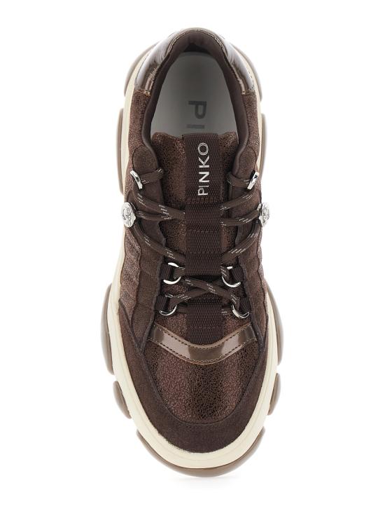 26FW 핑코 스니커즈 SS0195P002L72 Brown - PINKO