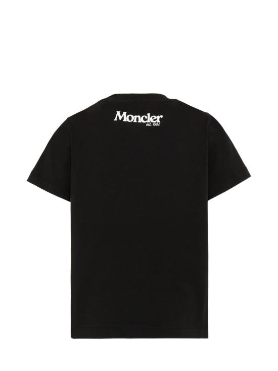 26FW [키즈] 몽클레어 티셔츠 L29548C00008 89AFV999 BLACK - MONCLER