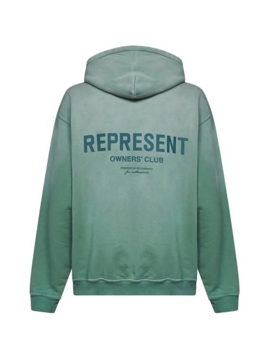 26FW 리프레젠트 후드 티셔츠 OCM41113 36 GREEN - REPRESENT