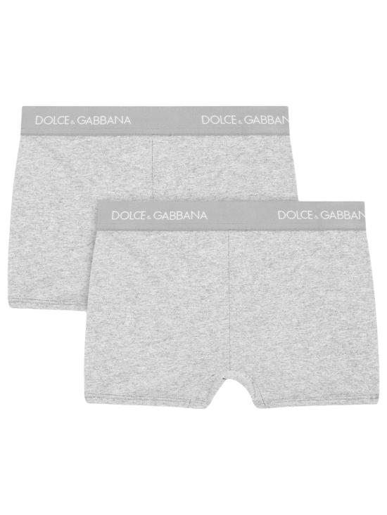 26FW [키즈] 돌체앤가바나 팬티 L4J701 ON00GS8290 GREY - DOLCE & GABBANA