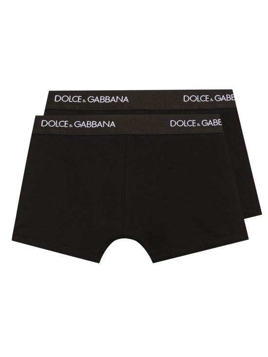 26FW [키즈] 돌체앤가바나 팬티 L4J701 ON00GN0000 BLACK - DOLCE & GABBANA