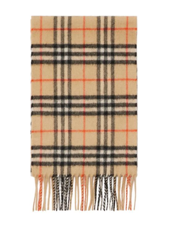 26FW [키즈] 버버리 넥워머/머플러/스카프 8089369 B9368 BEIGE - BURBERRY