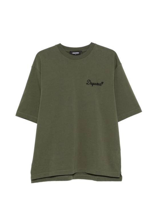 26FW 디스퀘어드2 반팔 티셔츠 S74GD1525 D20106687 GREEN - DSQUARED2
