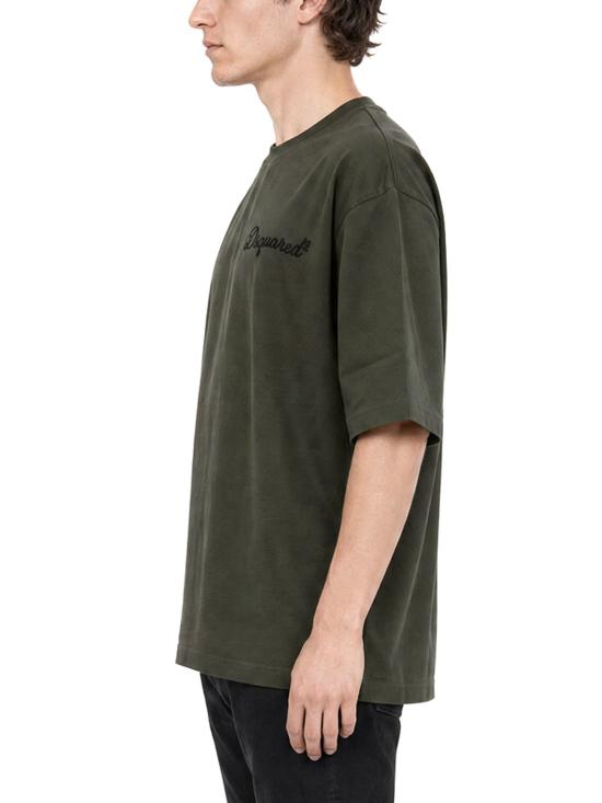 26FW 디스퀘어드2 반팔 티셔츠 S74GD1525 D20106687 GREEN - DSQUARED2