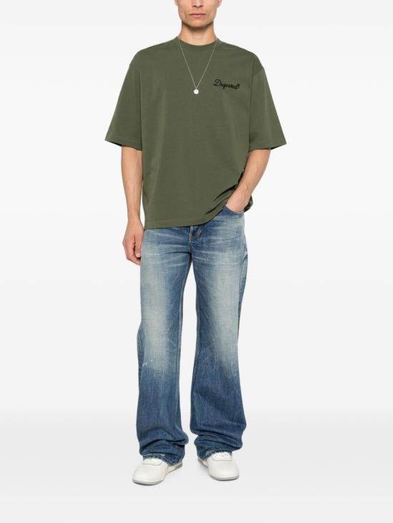 26FW 디스퀘어드2 반팔 티셔츠 S74GD1525 D20106687 GREEN - DSQUARED2