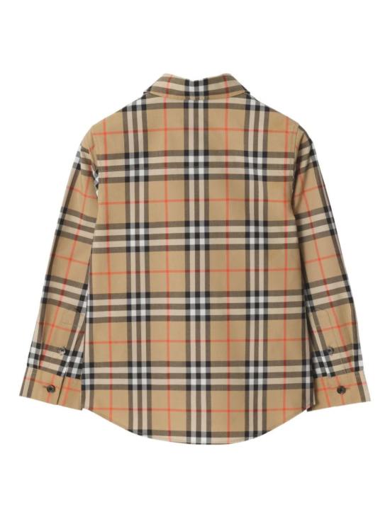 26FW [키즈] 버버리 셔츠 8117166 B9368 BEIGE - BURBERRY