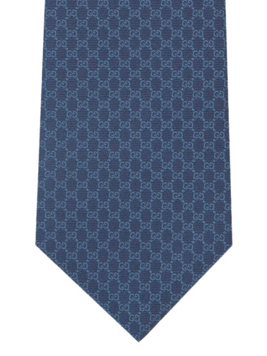 26FW 구찌 GG 실크 자카드 타이 836132 4E0094300 NAVY - GUCCI