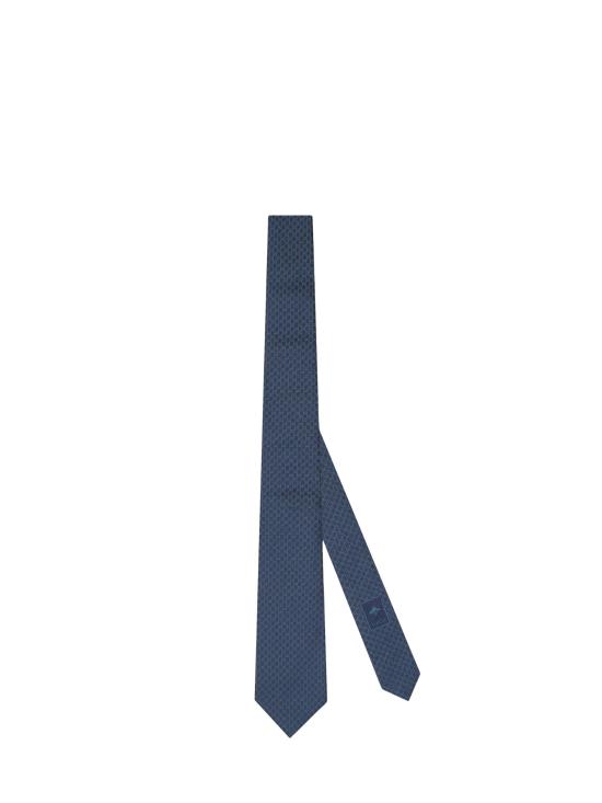 26FW 구찌 GG 실크 자카드 타이 836132 4E0094300 NAVY