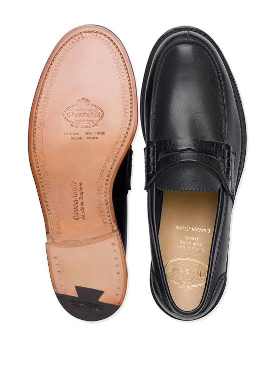 26FW 처치스 로퍼 EDB003 9FGF0AAB BLACK - CHURCHS