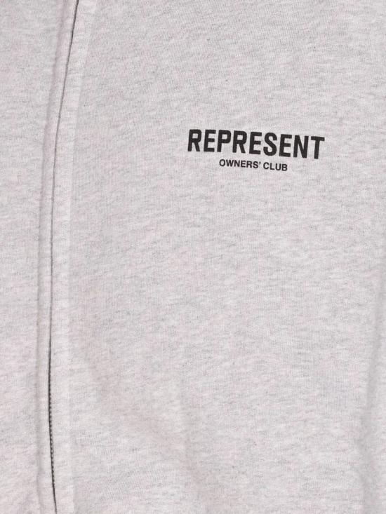26FW 리프레젠트 후드 티셔츠 OCM41122 158 GREY - REPRESENT