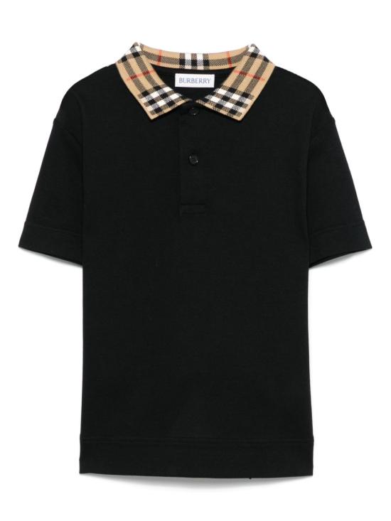 26FW [키즈] 버버리 티셔츠 8105570 A1189 BLACK
