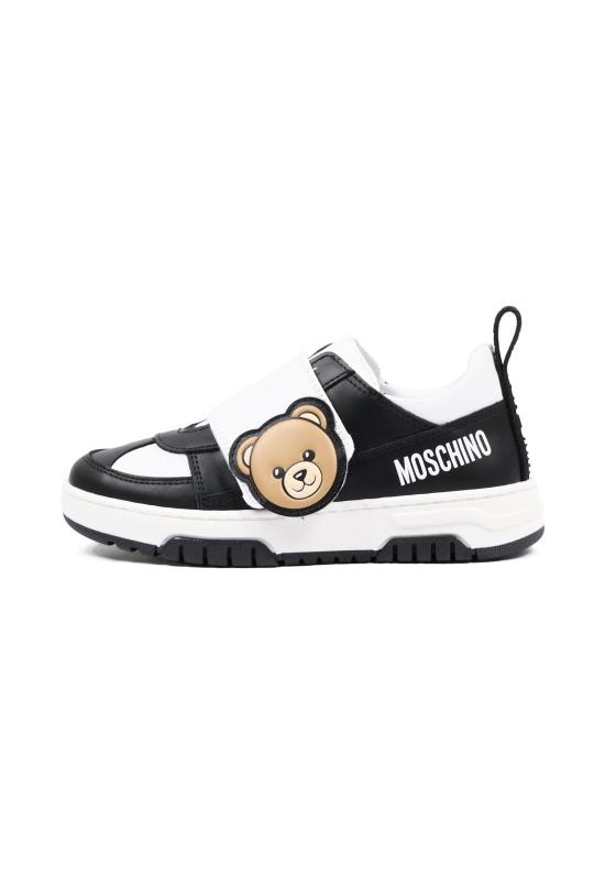 26FW [키즈] 모스키노 스니커즈 84243 VAR6 BLACK - MOSCHINO