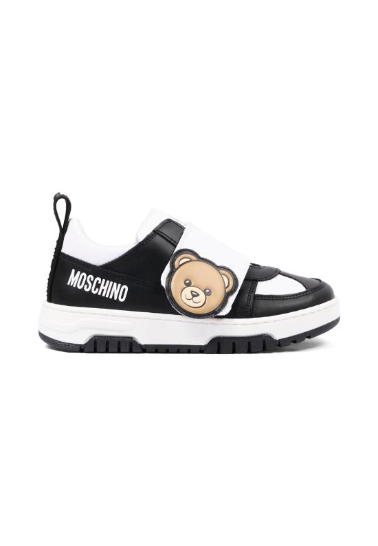26FW [키즈] 모스키노 스니커즈 84243 VAR6 BLACK