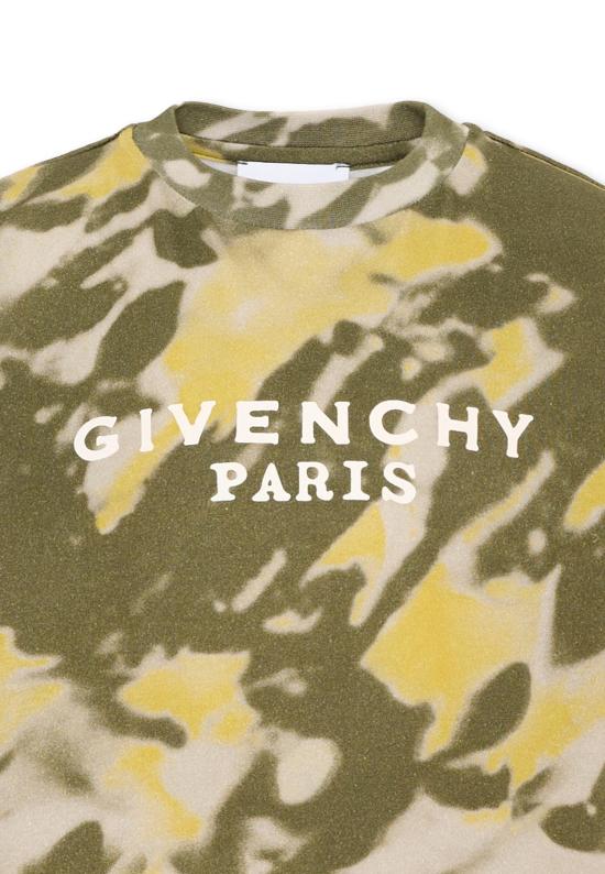 26FW [키즈] 지방시 티셔츠 H31281 653 GREEN - GIVENCHY
