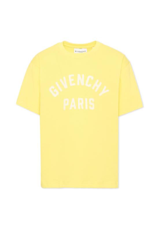 26FW [키즈] 지방시 티셔츠 H31345 508 YELLOW