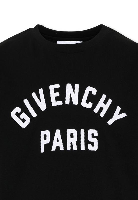 26FW [키즈] 지방시 티셔츠 H31345 09B BLACK - GIVENCHY