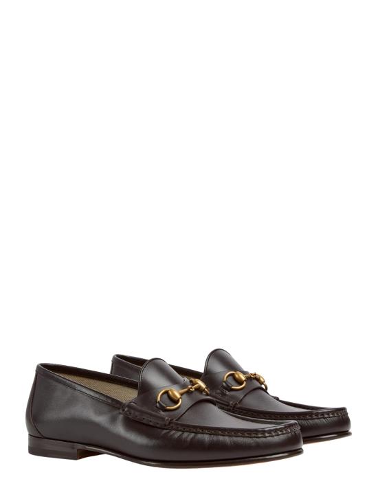 26FW 구찌 1953 홀스빗 레더 로퍼 307929 AADCW2179 BROWN - GUCCI