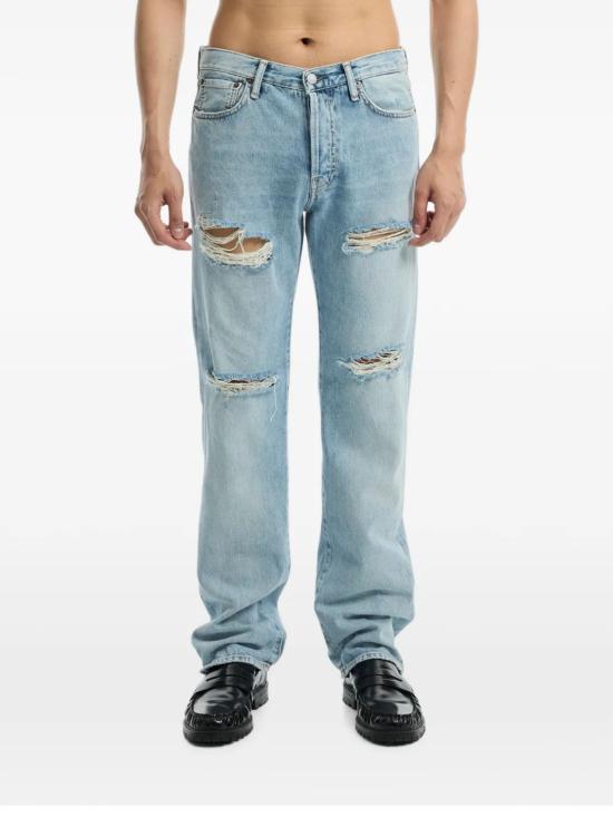 26FW 아크네 스튜디오 1996M 디스트레스드 데님 팬츠 B00511 LIGHTCROW228 LIGHT BLUE - ACNE STUDIOS