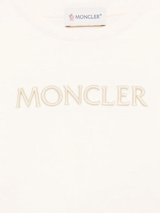 26FW [키즈] 몽클레어 티셔츠 L29548C00018 89AT990J WHITE - MONCLER