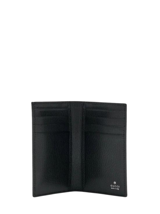 26FW 구찌 GG 캔버스 카드 지갑 876421 FAF8A1000 BLACK - GUCCI