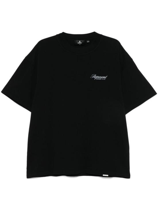 26FW 리프레젠트 반팔 티셔츠 OCM41201 001 BLACK