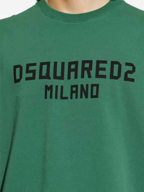 26FW 디스퀘어드2 밀라노 쿨핏 티셔츠 S74GD1520 D20106640 GREEN - DSQUARED2