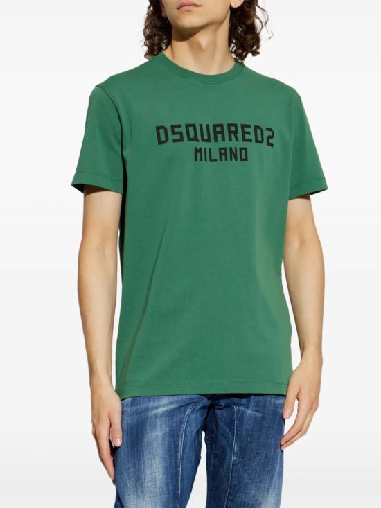 26FW 디스퀘어드2 밀라노 쿨핏 티셔츠 S74GD1520 D20106640 GREEN - DSQUARED2