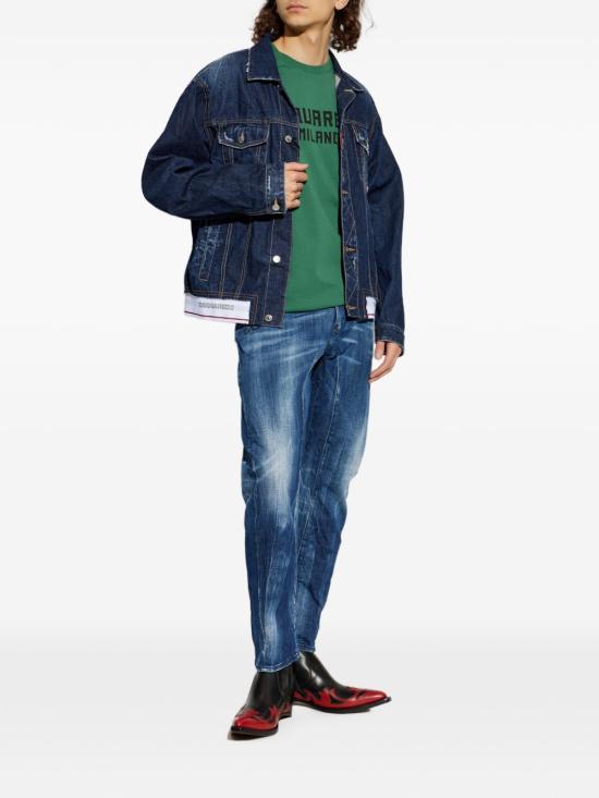 26FW 디스퀘어드2 밀라노 쿨핏 티셔츠 S74GD1520 D20106640 GREEN - DSQUARED2