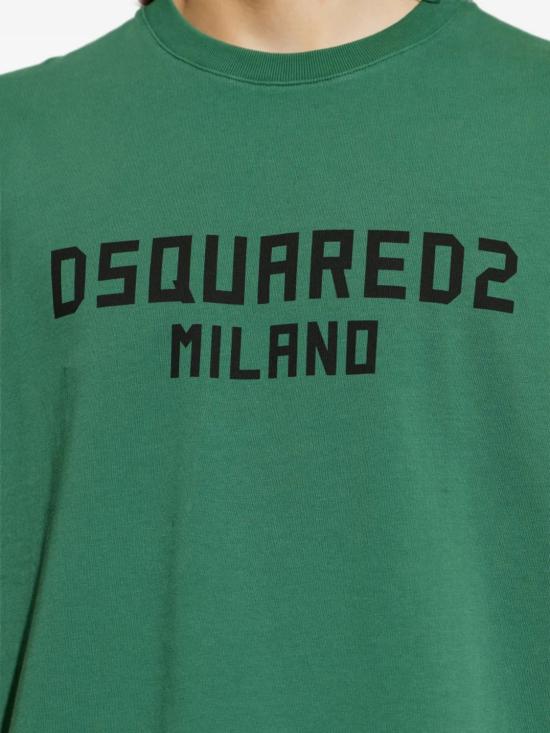 26FW 디스퀘어드2 밀라노 쿨핏 티셔츠 S74GD1520 D20106640 GREEN - DSQUARED2