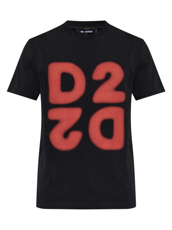 26FW 디스퀘어드2 반팔 티셔츠 S74GD1579 D20106900 BLACK