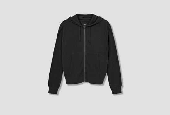 26SS 스투시 자켓 경량 보온 후드 1140410 블랙