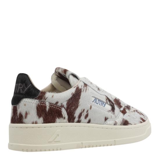 26FW 오트리 메달리스트 로우 레더 스니커즈 AULW JA05 BROWN - AUTRY
